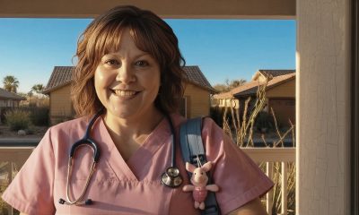 Roberta is an RN who cares for the sick and elderly as a home health nurse. While a cheerful and optimistic character, her life has been paved with misfortunes. Indeed, she was robbed of her most cherished possession, her singing voice, following a medical procedure.